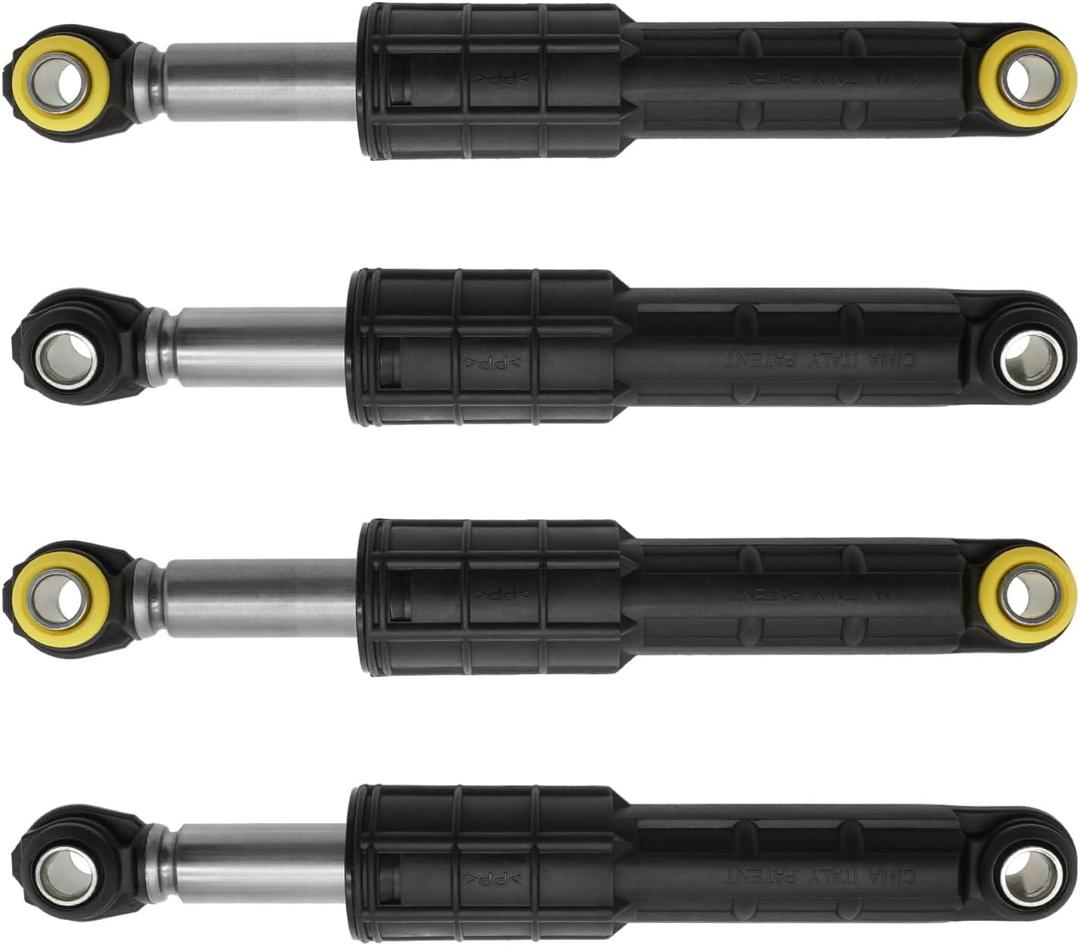 Siwdoy Washer Front And Rear Shock Absorbers Compatible with Samsung WF42H5200AW/A2 WF42H5600AP/A2 WF45N5300AV/US WF45H6300AG/A2 WF50K7500AV/A2 WF50K7500AW/A2 WV55M9600AV/A5