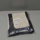 Black White Geometric Tufted Decorative Throw Pillow CoverChunky Boho Minimalist Modern Pillow CaseMid Century Woven Abstract Pillow Sham for Bed Couch Living Room18x18 inches, 1PCS