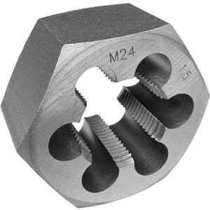 M24x1.5 Metric Hex Rethreading Die Alloy Steel Right Hand Die for Thread Repair and Maintenance