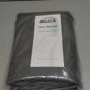 Washing Machine Drain Pan Silicone mat  30x33 Inch Non-Slip Waterproof Washer Drip Tray, Anti-Vibration Soft Mat for Under Dryer or Washer, Floor Leak Protector for Laundry Room (Gray)