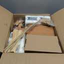 68 Pcs Baby Shower Prizes for Game Winners - 6 Sets Christmas Gifts Scented Candles Cheese Board Spoon Fork Butter Spreaders Towel Thank You Card Gift Bags for Baby Shower Wedding Bridal Shower Favors (White)