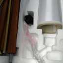 62.5" Wood Floor Lamp for Living Room Gold with Foot Switch Arc Standing Tall Lamps for Bedroom Mid Century Modern Corner Floor Lamps for Office Nursery Industrial Reading Light Room Lamp