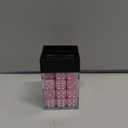 36 of Pack 12MM 6 Sided MINI Dice Set,Solid Pink Game Dice Set, 6 Sided Standard Colored Dices for Tenzi, Bunco or Teaching Math,with Portable Plastic Box(Pink)