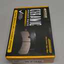 HZ537 Premium Replacement Rear Brake Pad Set Compatible with Acura and Honda Accord Civic CRZ Prelude S200