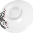 Alipis Tea Pot Ceramic Lid Replacement 1.14 Inch Porcelain Cover for Tea Cup Gaiwan Bowl Household Teapot Accessories