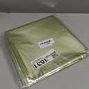 Just Shimmer 2 pcs Lime Light Green Tablecloth Plastic -Stunning Metallic Matte Finish, 40" x 108" Christmas Table Cloth, Perfect for Jungle Safari Birthday Party Wedding Baby Shower Decorations