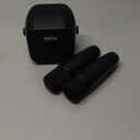 Mini Karaoke Machine, Portable Bluetooth Karaoke Speaker with 2 Wireless Microphones and Party Lights for Kids and Adults, Birthday Gifts for Girls Boys Family Home Party (Black 2 Mics)