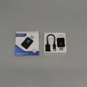 Wireless Carplay Adapter for iPhone, Convert Wired Carplay to Wireless, 2 in 1 Plug and Play Android Auto and Carplay Adapter for iOS 10 Android 11 and Above, Cars with Built-in Carplay (Silver)