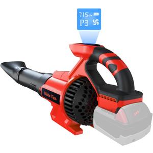 Cordless Leaf Blower for Milwaukee M18 Battery (Tool Only) Powerful Brushless Motor Delivers Up to 715 CFM & 150 MPH, 3-Speed LED Display Control, Lightweight Design for Yard, Lawn, Driveway, Snow