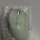 Ergonomic Wireless Mouse with USB Receiver for PC Computer, Laptop and Desktop, Ergo Vertical Mouse with Silent Clicks Long Battery Life, Up to 1600 DPI & 1 AA Battery Powered, USB Wireless, Green