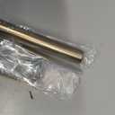 Ivilon Drapery Window Curtain Rod - End Cap Style Design 1 Inch Pole. 28 to 48 Inch Color Warm Gold