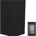 Electric Smoker Cover, Vertical Smoker Grill Cover Outside for Equipped with Tight Fitting Buckles and Fixed Buckles, Waterproof Electric Smoker Cover, 19" W x 18" D x 33" H
