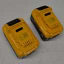 DEWALT 20V MAX 6 Ah Lithium Ion Battery 2-Pack (DCB206-2)