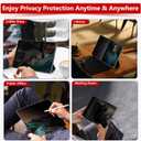 bersem Privacy Screen Protector Compatible with iPad Pro 12.9 (2022 & 2021 & 2020 & 2018 Models) Anti-Spy, Tempered Glass Film, EZ kit