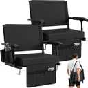 Sekey Stadium Seats with Back Support & Armrests, X-Large