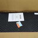 VEVOR Interlocking Drainage Mat, 12 x 12 Modular Interlocking Cushion, 12 Pcs Splicing Drainage Mats, Non-Slip PP Drainage Floor Tile and Shower Mat, for Garage, Garden, Kitchen & Outdoor, Black