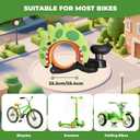 ROCKBROS Bike Bell Aluminum Alloy Bicycle Bell Mountain Bike Bells for Kids Adults with Loud Sound and Fit for 0.87-1in/22-25.4mm Bicycle Handlebars