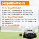 462339 484276 Electric PTO Clutch with PTO Switch Fit for Scag Cheetah, Fit for Tiger Cat II for V-Ride Series 1.125 Crank Mowers 461661 461660 462166 461826 483957 461715 481687