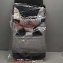 ComfyBumpy Ergonomic Baby Bouncer Seat - Bonus Travel Carry Case - Safe, Portable Bouncing Chair with Adjustable Height Positions - Infant Bouncy Seat Perfect for Newborn Babies (Grey)