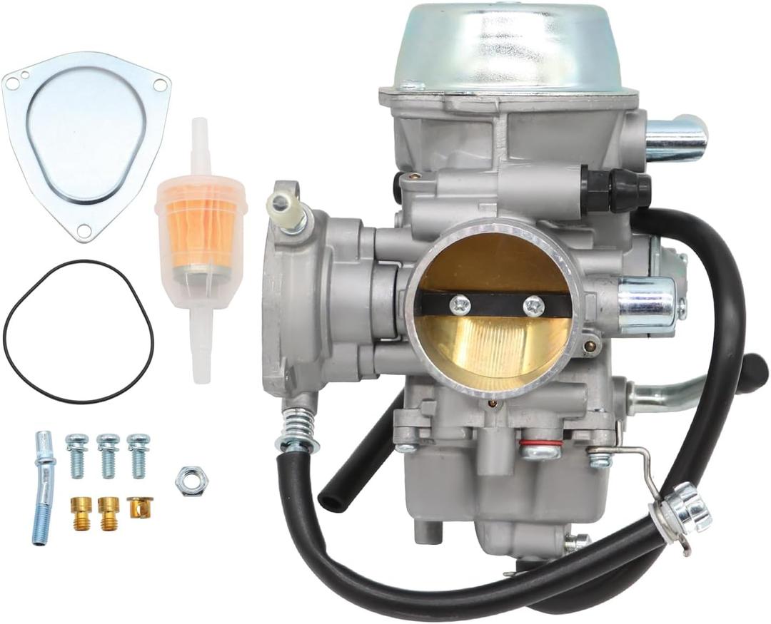 Carburetor Carb Compatible with Grizzly YFM600 1998-2001 Grizzly YFM660 2002-2008 Rhino YXR660 2004-2007 2C6-14901-00-00 5KM-14901-10-00 5KM-14901-00-00