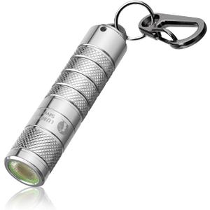 LUMINTOP AA Flashlight - 760 Lumens, Silver Fox 5 Modes, Strong Magnetic Tailcap, Perfect for Outdoor Adventure, Camping, Hiking, Emergencies, and Everyday Carry with AA Type-C Rechargeable Battery
