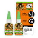 Gorilla Super Glue Gel XL, Clear Glue, 25 Gram (Pack of 2) - All Purpose and Fast Setting for Projects and Repairs