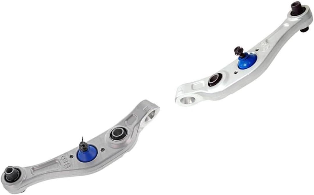 2 Piece Suspension Control Arm Front Lower Forward suspension control arm fits Infiniti G35 2004 2005 2006 Replacement 54501AL801, 54501AL800
