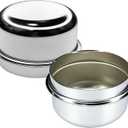 ESWW 2PCS 1.98" Trailer Hub Dust Caps, Trailer Axle Caps Kit, Wheel Bearing Dust Cap Cup Grease Cover Replacement, Hub Bearing Cover Compatible with 2000-3500 lbs Lube Towed Vehicle Camper RV