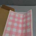 Weysat Pink 9 Pcs Locker Accessories Wallpaper Mirror Magnets, Gingham