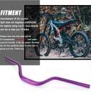 PSLER Heighten Handlebars 7/8" 22MM for Sur Ron Talaria E-Ride Pro, Purple