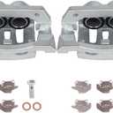 PAROD Rear Disc Brake Caliper Fit for 2008-2012 Ford F-250 Super Duty, F-350 Super Duty Left&Right, Replace for 18B5077 18B5076