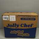 JOLLY CHEF 1000 Pack 12 oz Clear Plastic Cups, Disposable Cups Drinking Cups for Ice Coffee, Milkshake, Cold Drinks