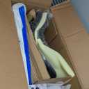 DUMOS 26 Inch Counter Height Bar Stools Set of 2, Modern Faux Leather High Barstools with Back and Metal Leg, Bar Chairs for Kitchen lsland, Black