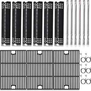 Grill Grate Parts for Nexgrill Replacement Parts 6 Burner 720-0896B, 720-0896, 720-0896E, 730-0896, 720-0896C, Grill Cooking Grates, Heat Plates, Burner Tubes and Igniters for Nexgrill Deluxe 6 Burner
