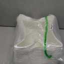 Large Empty Gift Baskets for Baby Shower, 16.5" L x 12.6" W x 7" H Cute Woven Storage Basket with Gift Bags and Ribbons, Small Rope Toy Basket with Handles, Cat Dog Pet Toy Organizer - White