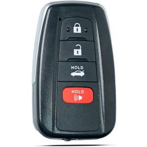 Smart Key Fob Fits for Toyota Camry 2018 2019 2020 2021 2022 2023 Keyless Entry Remote Control Key Replacement HYQ14FBC 231451-0351 Board P/N:89904-06220 314MHz
