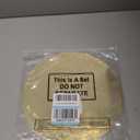 Tioncy 50 Pcs Gold Round Paper Placemats Decorative Disposable Placemats Table Mats for Dining Wedding Table Decoration Home Banquet New Years Festive Party Birthday Holiday