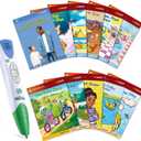 LeapFrog LeapReader System Learn to Read 10 Book Bundle