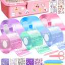 BENWIL 6 PCS Nano Tape Bubble Bubbles Kit for Kids with Box, Squishy Maker Making Kit, Birthday Gifts for 4 5 6 7 8 9 10 Year Old Girls Girl, Kids Toys for Girls 4-6 6-8 8-10 10-12