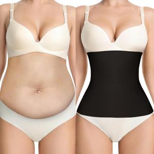 sellto Waist Trainer for Women Tummy Control Postpartum Recovery Belt Waist Cincher Body Shaper, M