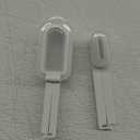 Food Clip Set, 2 Sizes, Flip-Up Chip Bag Clips for Airtight Food Storage, Durable Plastic Sealing Clips (Square)