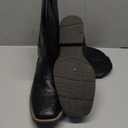 IUV Cowboy Boots For Men Western Ostrich Wide Durable Fashionable Embroidered Pull On Slip Resistant Assorted Colors Boots, Size 13