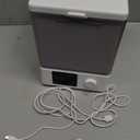 oneisall Automatic Cat Feeder for 2 Cats, 20 Cups/5L Automatic Cat Food Dispenser for Small Pets Indoor, Timed Cat Feeder for Dry Food(White)