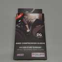 Physix Gear Knee Compression Sleeve for Men & Women - Best Compression Knee Brace for Walking, Running, Gym, Basketball, Weightlifting,Workout, Sports - Knee sleeves Support Compression & Stability (Black/Pink) S