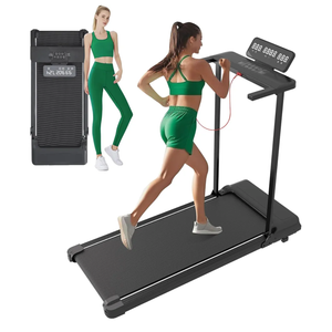 Compact Walking Pad with Handle Bar, Electric Treadmill with Handles and 3.5HP Powerful, Portable Small Walking Pads Treadmill for Home Small Spaces,400LBS Weight Capacity