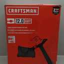 CRAFTSMAN 3-in-1 Leaf Blower, Vacuum and Mulcher, Backpack Blower Up to 260 MPH, 12 Amp, Corded Electric Leaf Collector (CMEBL7000)