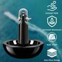Mushroom Anchor Kayak Anchor Kit for Small Boat Canoe Paddle Board SUP Jet Ski PWC,5/8/10/12/15lbs Marine Mushroom Boat Anchor Kit for Anti-Drift,Marine-Grade Scratch&Rust-Proof PVC Coated Cast Iron
