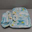 Kids Backpack for Girls, Teens School Bags Bookbags Set with Lunch Bag Pencil Case, Turquoise Marble