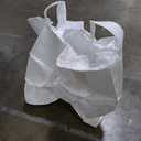 FIBC Bulk Bag, One Ton Bag, 35"L X 35"W X 43"H, 2200lbs Swl, Duffle Top Flat Bottom, Woven Polypropylene Bags, Four Loop Fibc Big,flat Bottom With Large Opening Bulk Bags 10_pack)