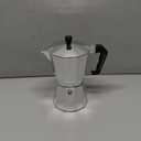 Primula Classic Stovetop Espresso and Coffee Maker, Moka Pot for Italian and Cuban Caf Brewing, Greca Coffee Maker, Cafeteras, 6 Espresso Cups, Silver